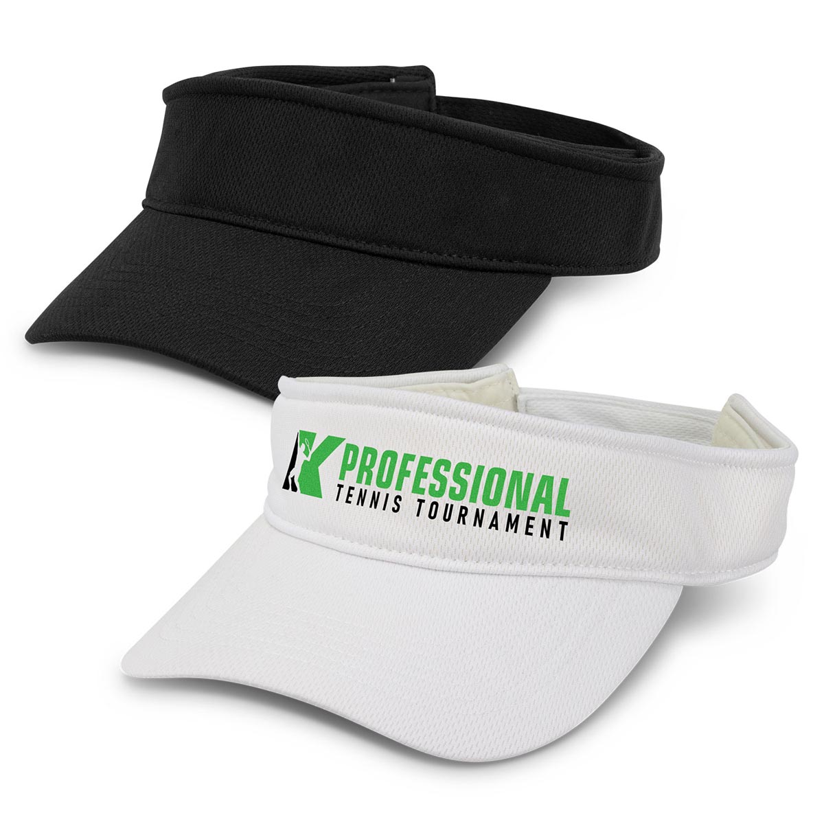 Branded Sports Mesh Visors